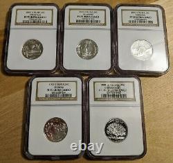 Statehood Silver 25C Coins