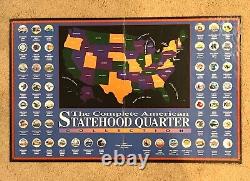The Complete COLORIZED American Statehood Quarter Collection MINT