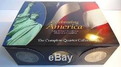 The Complete Quarter Collector Set Box 1999-2009 50 State Quarters +Territories