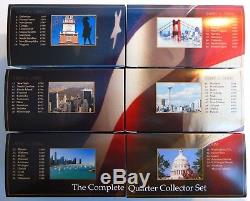 The Complete Quarter Collector Set Box 1999-2009 50 State Quarters +Territories