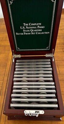 The Complete U. S. National Parks State Quarters Silver Proof Set Collection