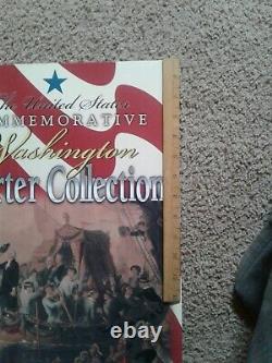 The United States Commemorate Washington Quarter Collection Booklet With Coins