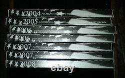 US Mint 2004- 2008 50 State Quarters Silver Proof Set BOX & COA 7 SETS