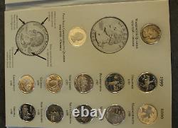 US Silver States Coin Collection All 50 States Silver Proof