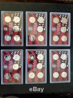 US Silver state quarters