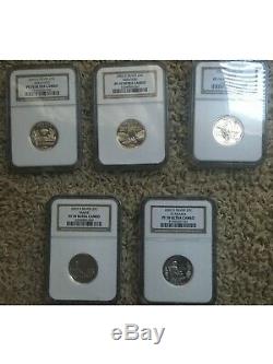 US State Quarters 2003 Set PR 70 Ultra Cameo Silver