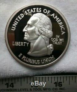 U. S. Statehood Quarter Commemorative 1/4 Pound. 999 Fine Silver #5137