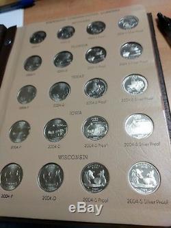 U. S. Washington State Quarter Sets Including Proofs And Silver Proofs