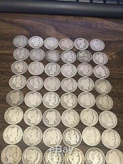 United States 1892- 1916 Quarter Lot (Silver) Lot of 60