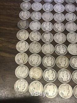 United States 1892- 1916 Quarter Lot (Silver) Lot of 60