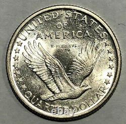 United States 1917 Standing Liberty Silver Quarter Type 1