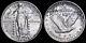 United States, America. Silver Quarter Dollar, 1919. Philadelphia Mint