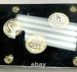 United States Silver Quarters Type Set with Capital Plastic Holder 25c