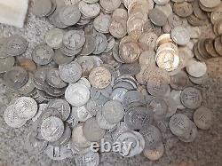 Washington Quarters 90% Silver Coin Quarter Roll $5 Face Value 20 Coins