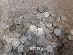 Washington Quarters 90% Silver Coin Quarter Roll $5 Face Value 20 Coins