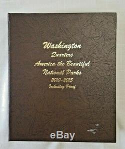 Washington Quarters America National Parks 2010 2015 Proof Set with Silver Proof