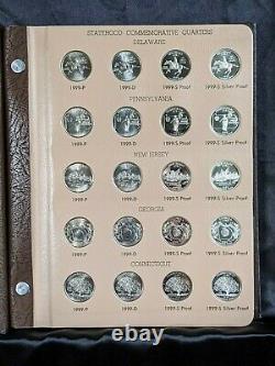 Washington Quarters Statehood 1999-2009 including MINT, Proof/Silver Proof coins