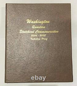 Washington Quarters Statehood Commemorative 2004-2008 with Silver Proof