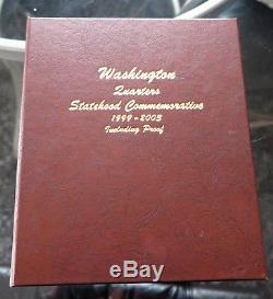 Washington Quarters Statehood Commemoratives Including 2 Proofs + Archival Slip