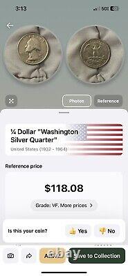 Washington quarters silver 1989.0.25c. Special