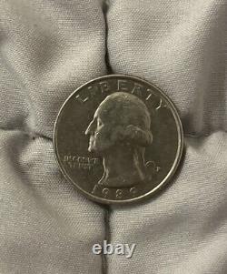 Washington quarters silver 1989.0.25c. Special